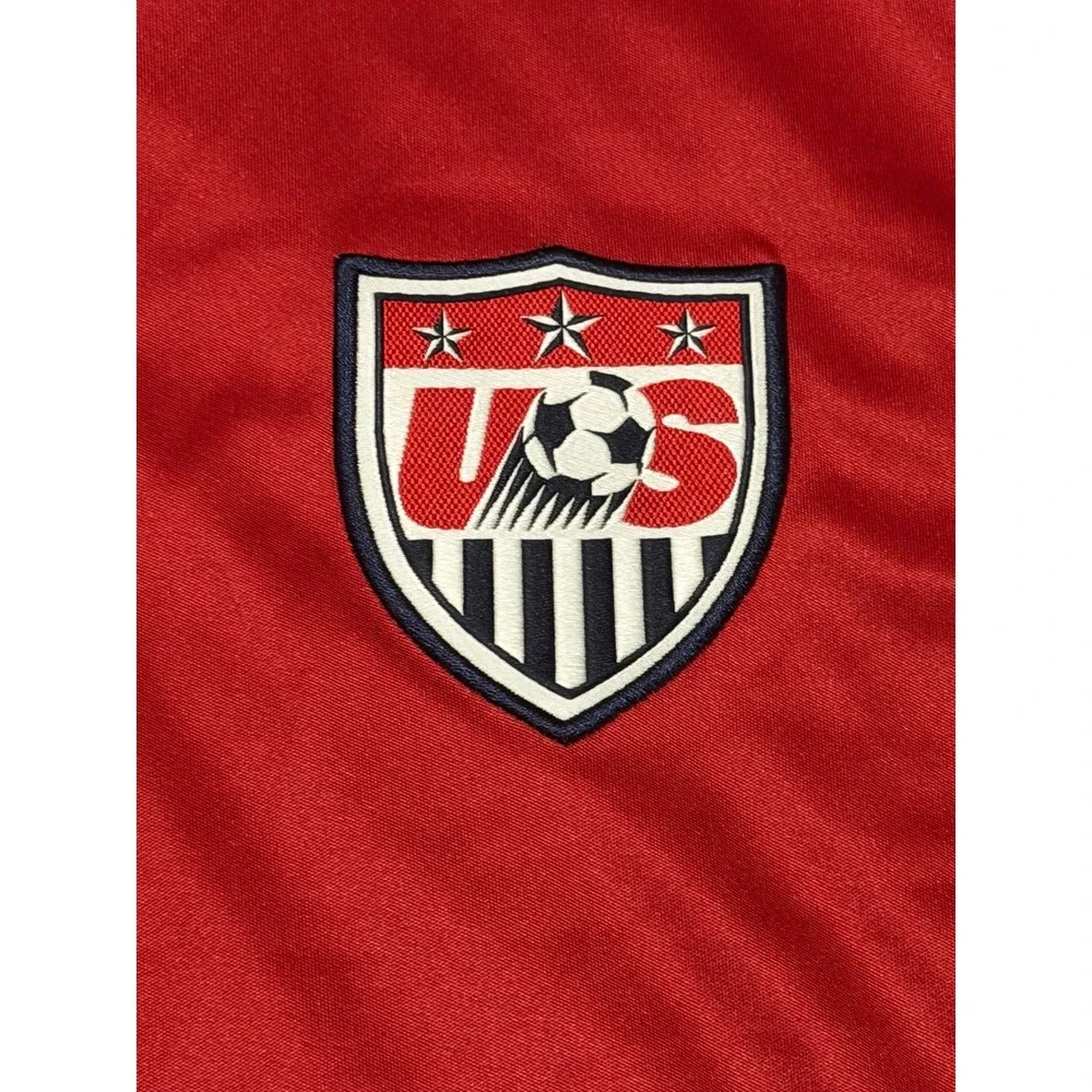 Nike US Soccer Federation Training Jersey Mens Medium Red World Cup Fútbol